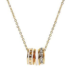 Elevate Your Style with Our High-Polished Golden Finish Necklace!